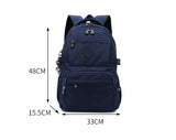 Luxury Travel Backpack – Stylish & Waterproof School Bag for Teens & Women