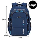 Waterproof School Backpack for Primary or Teenagers