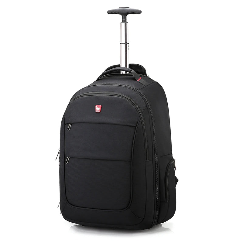 Multi-Purpose Travel Bag on Wheels - Men’s Trolley Backpack & Women’s Sport Luggage Set