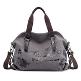 Urban Artistry - Women’s Graffiti Canvas Handbag