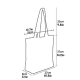Flutter in Style: The Everyday Floral & Butterfly Tote Bag