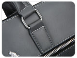 Men's Executive PU Leather Laptop Briefcase & Messenger Bag