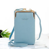 Chic Mini Matte Leather Crossbody Bag - The Ultimate Fashion Statement for Women