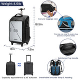 Roll with It (or Carry It!): The Ultimate Business & Travel Wheeled Backpack