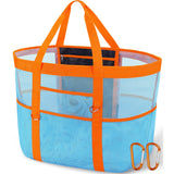 Large Capacity Beach Tote Bag – Foldable Waterproof Travel & Pool Bag