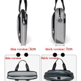Modern Unisex PU Laptop Briefcase & Shoulder Bag (13.3" - 16")