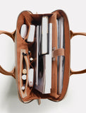 Modern Unisex PU Laptop Briefcase & Shoulder Bag (13.3" - 14")