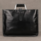 Men's Genuine Leather A4 Business Clutch & Document Case