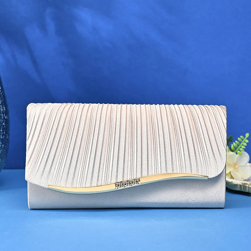 Sophisticated Satin & Ruffled Elegance for Your Special Occasion