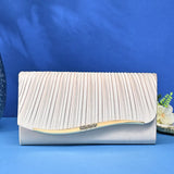 Sophisticated Satin & Ruffled Elegance for Your Special Occasion