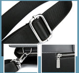 Men's Executive PU Leather Laptop Briefcase & Messenger Bag