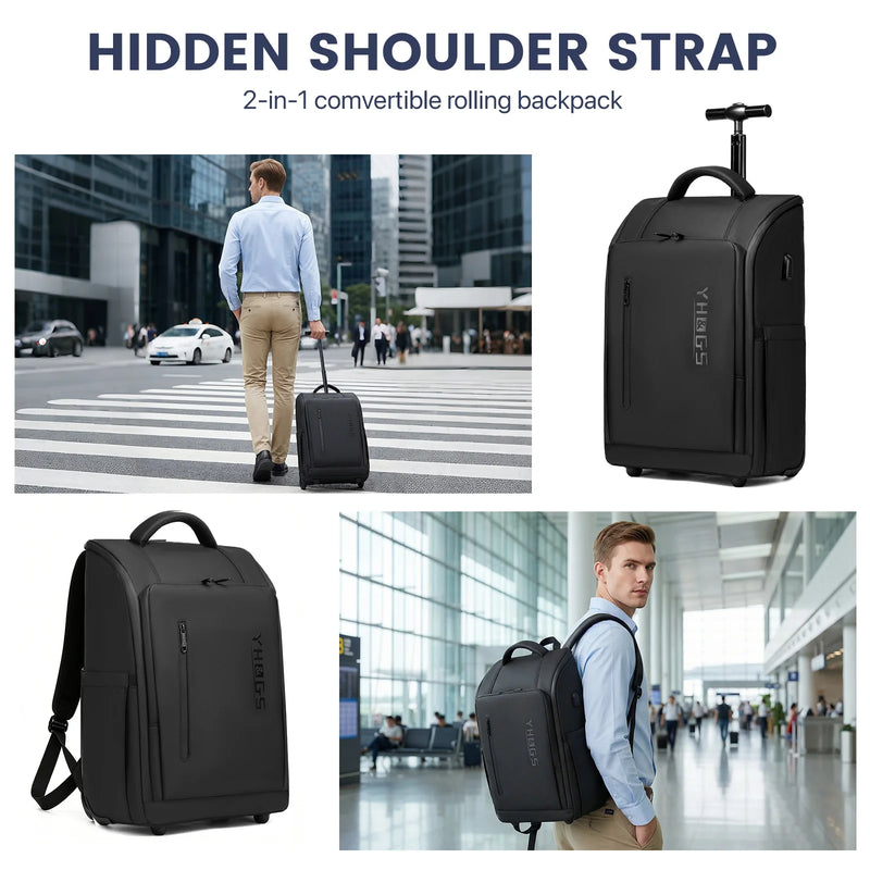 Roll with It (or Carry It!): The Ultimate Business & Travel Wheeled Backpack