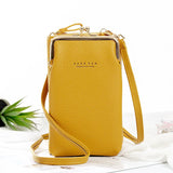 Chic Mini Matte Leather Crossbody Bag - The Ultimate Fashion Statement for Women