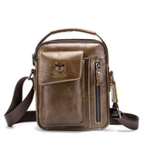 Urban Elegance - New Genuine Leather Men’s Crossbody Bag