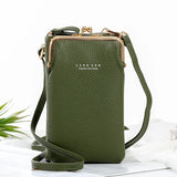 Chic Mini Matte Leather Crossbody Bag - The Ultimate Fashion Statement for Women