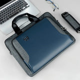Modern Unisex PU Laptop Briefcase & Shoulder Bag (13.3" - 16")