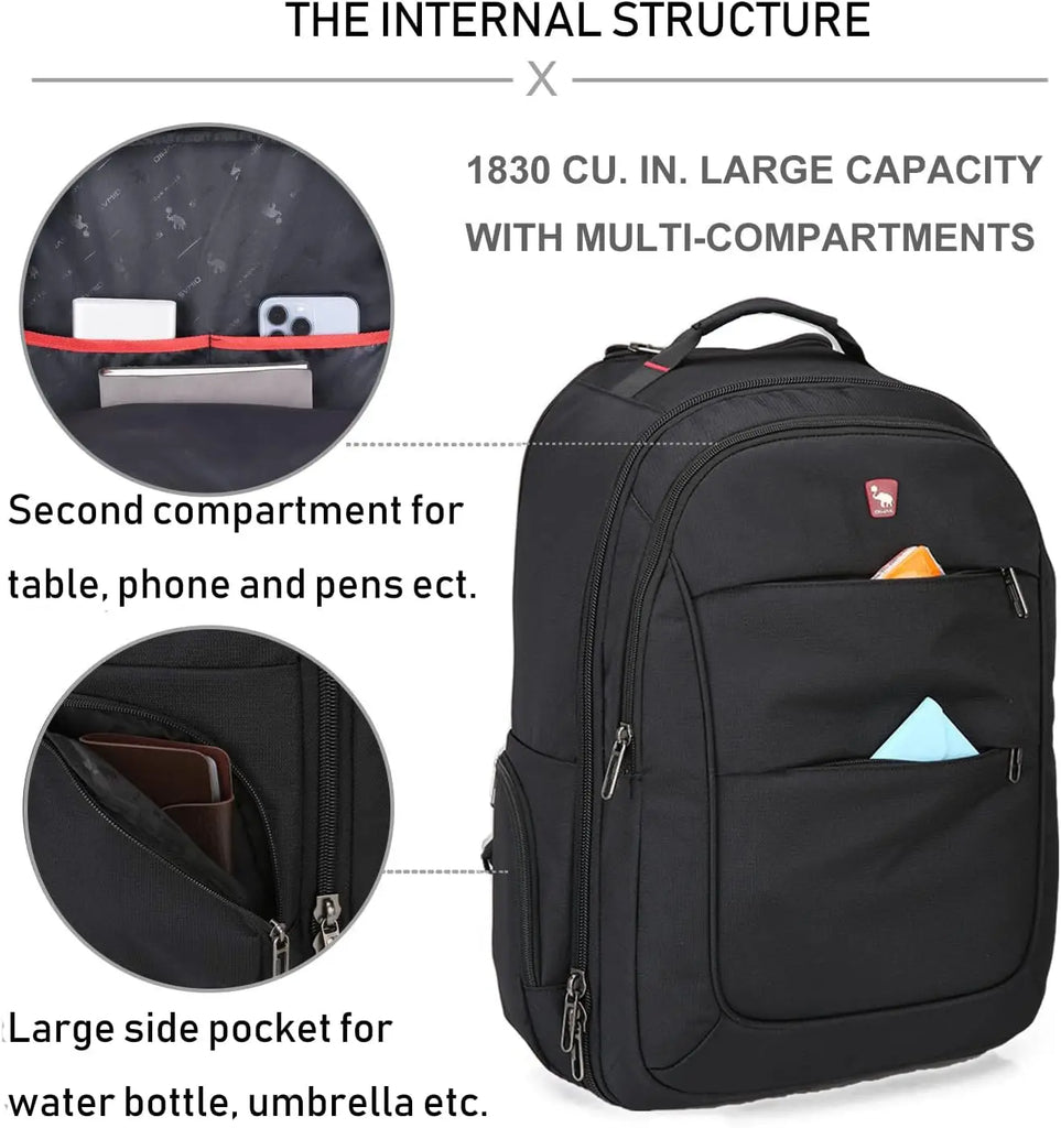 Multi Purpose Travel Bag on Wheels Men s Trolley Backpack Women s Mila s Cove