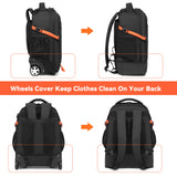 Roll with It (or Carry It!): The Ultimate 22" Wheeled Business & Travel Backpack