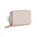 Mini Genuine Leather Women’s Zip Wallet & Card Holder