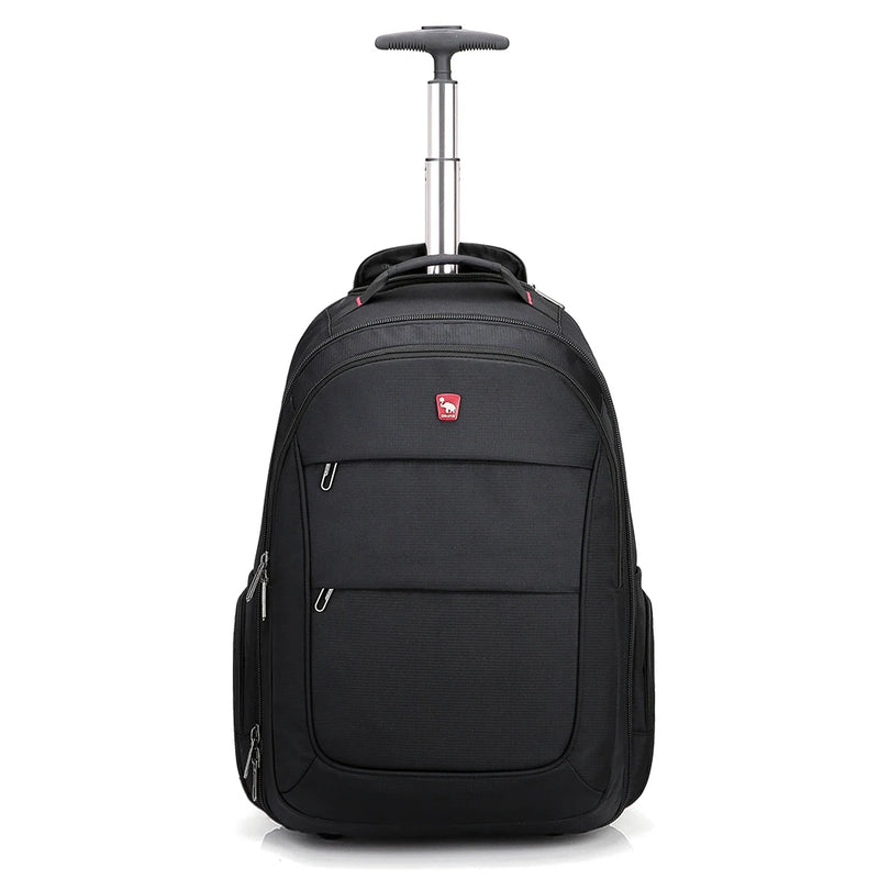 Multi-Purpose Travel Bag on Wheels - Men’s Trolley Backpack & Women’s Sport Luggage Set