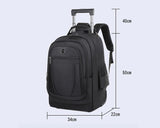 Roll with It (or Carry It!): The Ultimate Large-Capacity Wheeled Travel Backpack