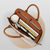 Modern Unisex PU Laptop Briefcase & Shoulder Bag (13.3" - 14")
