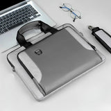 Modern Unisex PU Laptop Briefcase & Shoulder Bag (13.3" - 16")