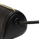 Genuine Leather Crescent Crossbody & Mini Shoulder Bag with Braided Strap