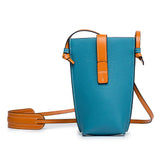 Genuine Leather Mini Mobile Phone Crossbody Bag & Shoulder Purse
