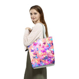 Flutter in Style: The Everyday Floral & Butterfly Tote Bag