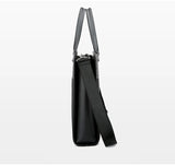 Men's Executive PU Leather Laptop Briefcase & Messenger Bag