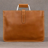 Men's Genuine Leather A4 Business Clutch & Document Case