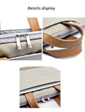 Sleek PU Leather Laptop Bag Case - Ultimate Protection for Laptop