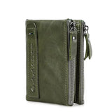 CONTACT’S Genuine Leather Bifold Wallet & Coin Purse for Women
