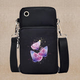 Chic Butterfly Pattern Waterproof Phone Bag - Stylish Crossbody Pouch for iPhone