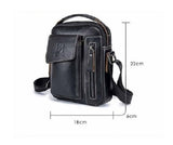 Urban Elegance - New Genuine Leather Men’s Crossbody Bag