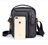 Urban Elegance - New Genuine Leather Men’s Crossbody Bag