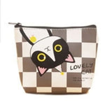 Adorable Kitten Coin Purse - PU Material Wallet for Children & Students