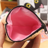 Adorable Kitten Coin Purse - PU Material Wallet for Children & Students