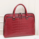 Modern and Classy Leather Laptop Briefcase for Women