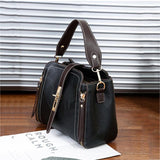 Vintage Elegance - Women’s Retro PU Leather Shoulder Bag