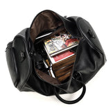 Spacious Durable and Convertible Multipurpose Leather Duffle Bag