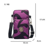 Convertible Sporty Style Compact Purse for Phone