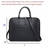 Elegant Ladies’ PU Leather Laptop Briefcase - Versatile Office Handbag for the Professional Woman