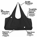 Canvas Yoga Bag - Spacious & Stylish Companion for Your Practice