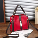 Vintage Elegance - Women’s Retro PU Leather Shoulder Bag