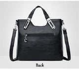 Luxury Leather Women’s Shoulder Messenger Bag - Designer Crossbody Elegance