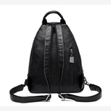 Stylish Women’s Synthetic Leather Backpack - Versatile Chest Bag for On-the-Go Elegance