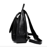 Stylish Women’s Synthetic Leather Backpack - Versatile Chest Bag for On-the-Go Elegance