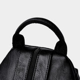 Stylish Women’s Synthetic Leather Backpack - Versatile Chest Bag for On-the-Go Elegance